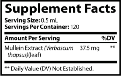 Lung Trust supplement fact